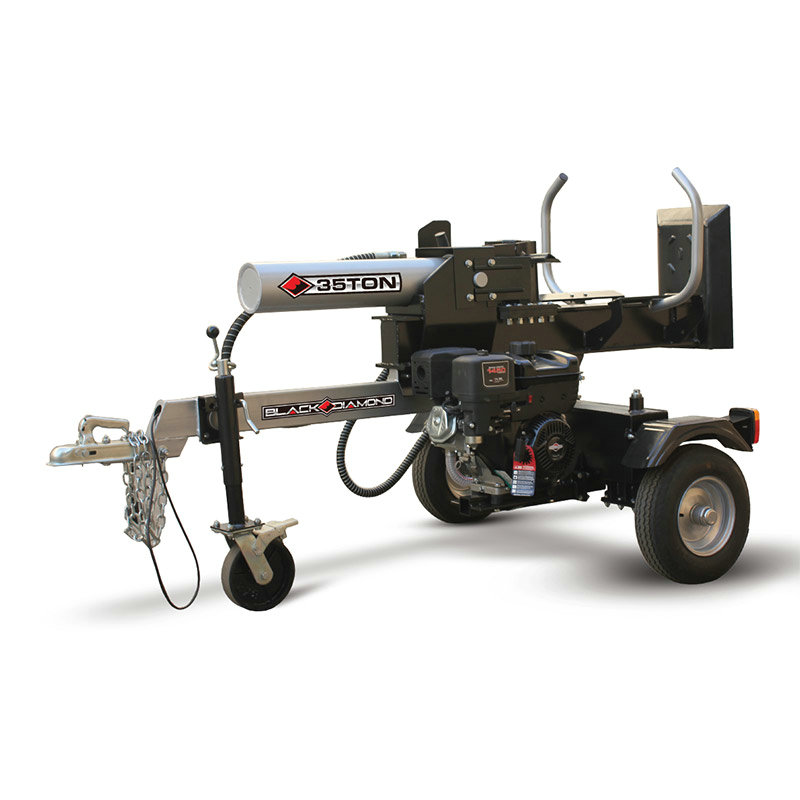 Black Diamond 35 ton bensin Log Splitter-setengah balok LSE 35
